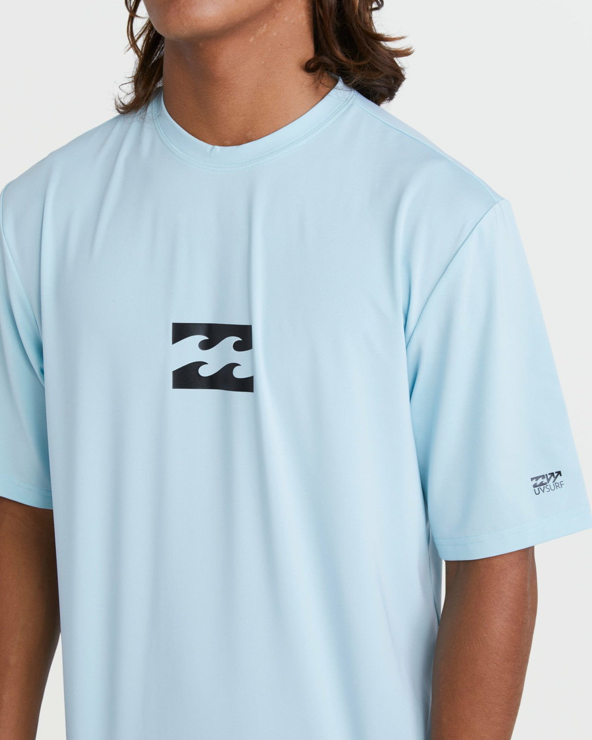 All Day Wave Short Sleeve Rashguard - Coastal Blue | Billabong