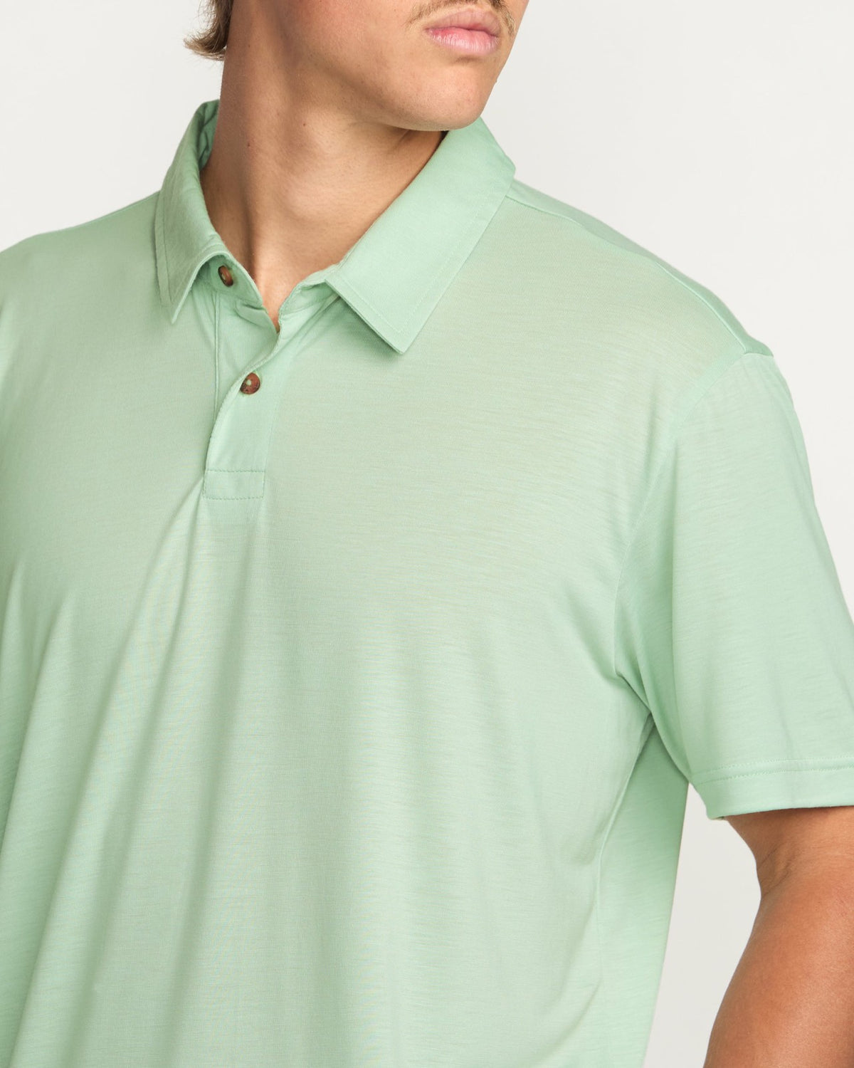 Eclipse Short Sleeve Polo Shirt - Seafoam | Billabong