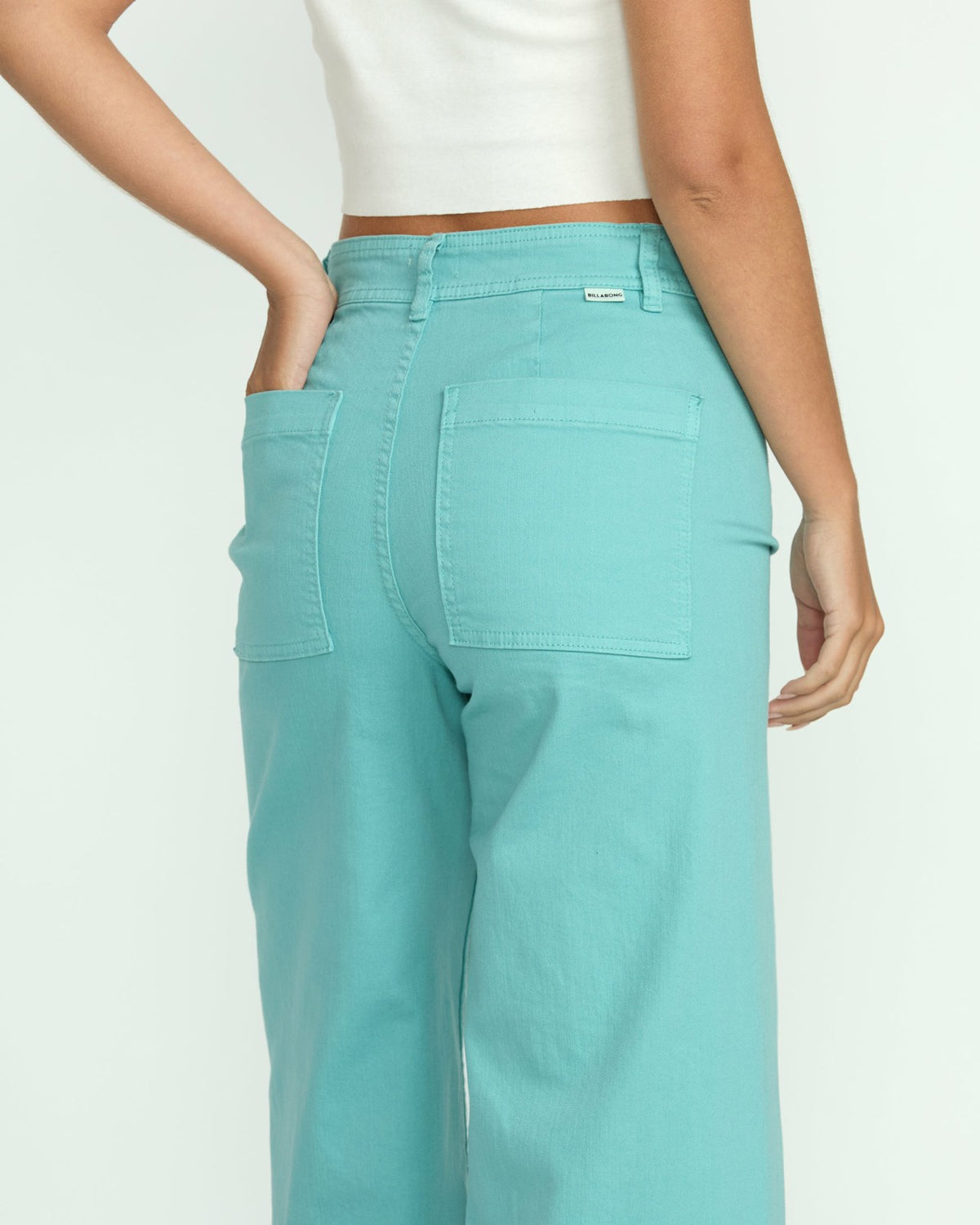 Free Fall High-Waist Pants - Misty Blue | Billabong