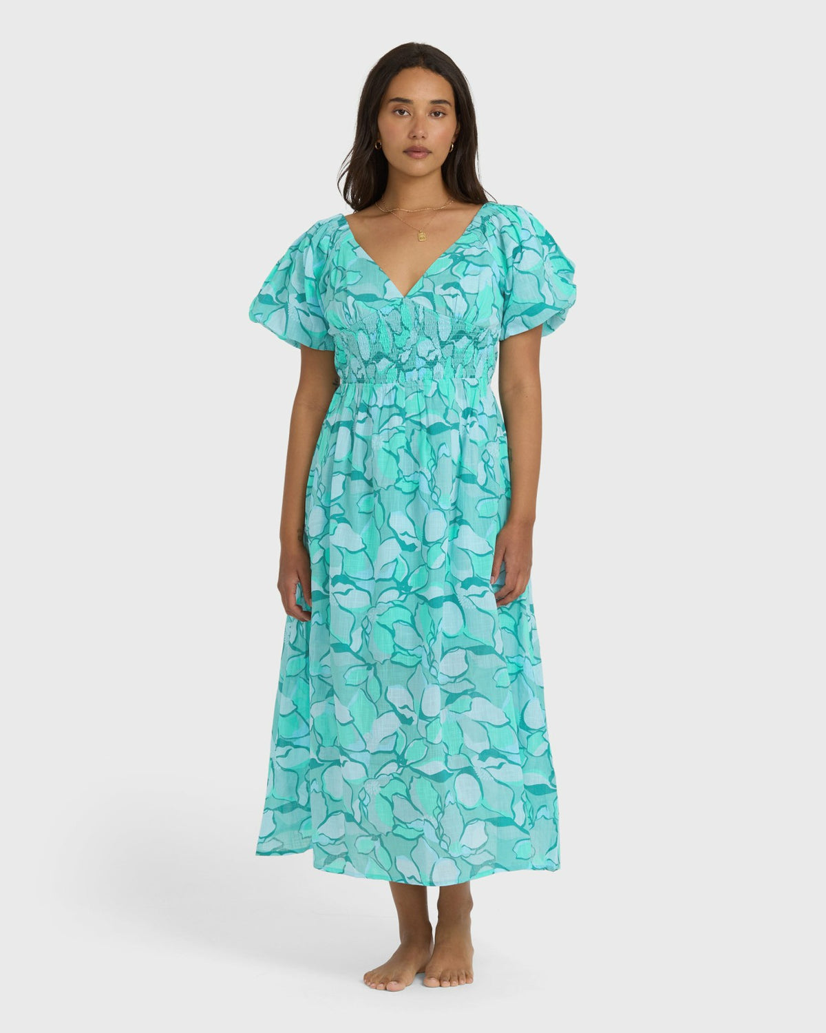 Go Coastal Midi Dress - Blue Bird | Billabong