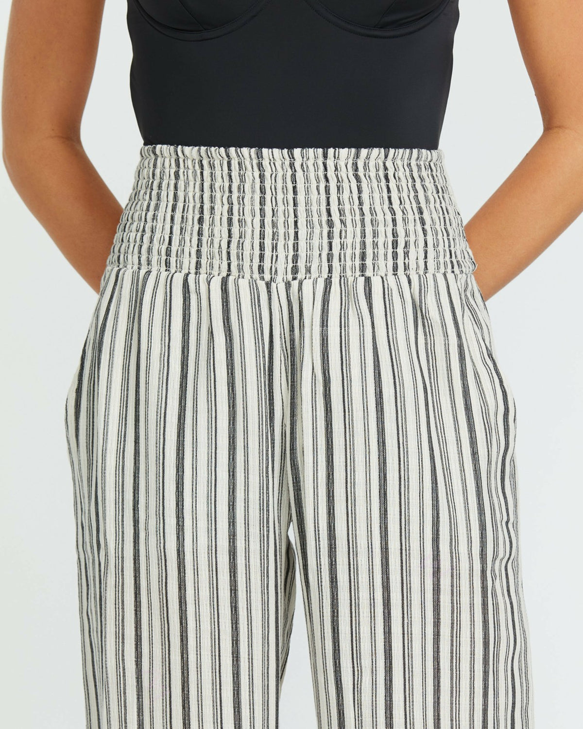 New Waves 2 Elastic Waist Pants - Black Pebble | Billabong