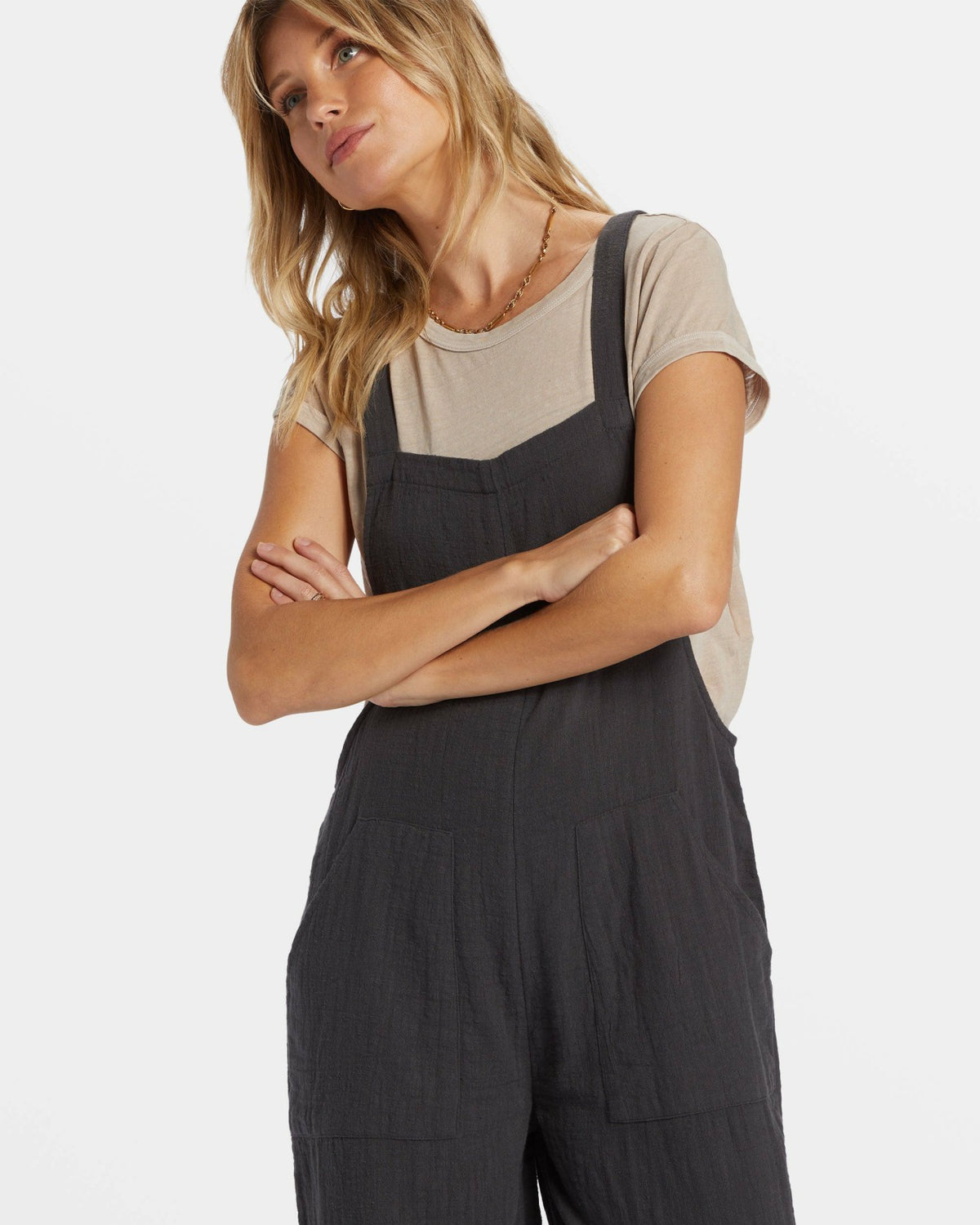 Pacific Time Jumpsuit - Black Sands | Billabong