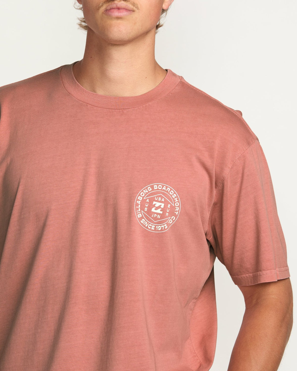 Rotation Premium Wave Wash Tee - Dusty Rose | Billabong