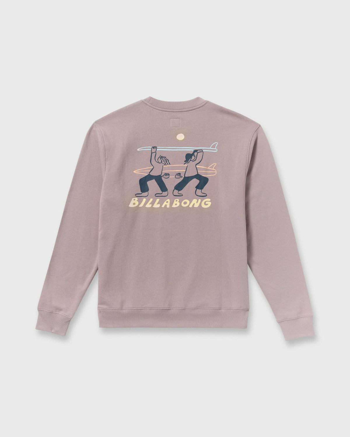 Split The Peak Crewneck Sweatshirt - Purple Ash | Billabong