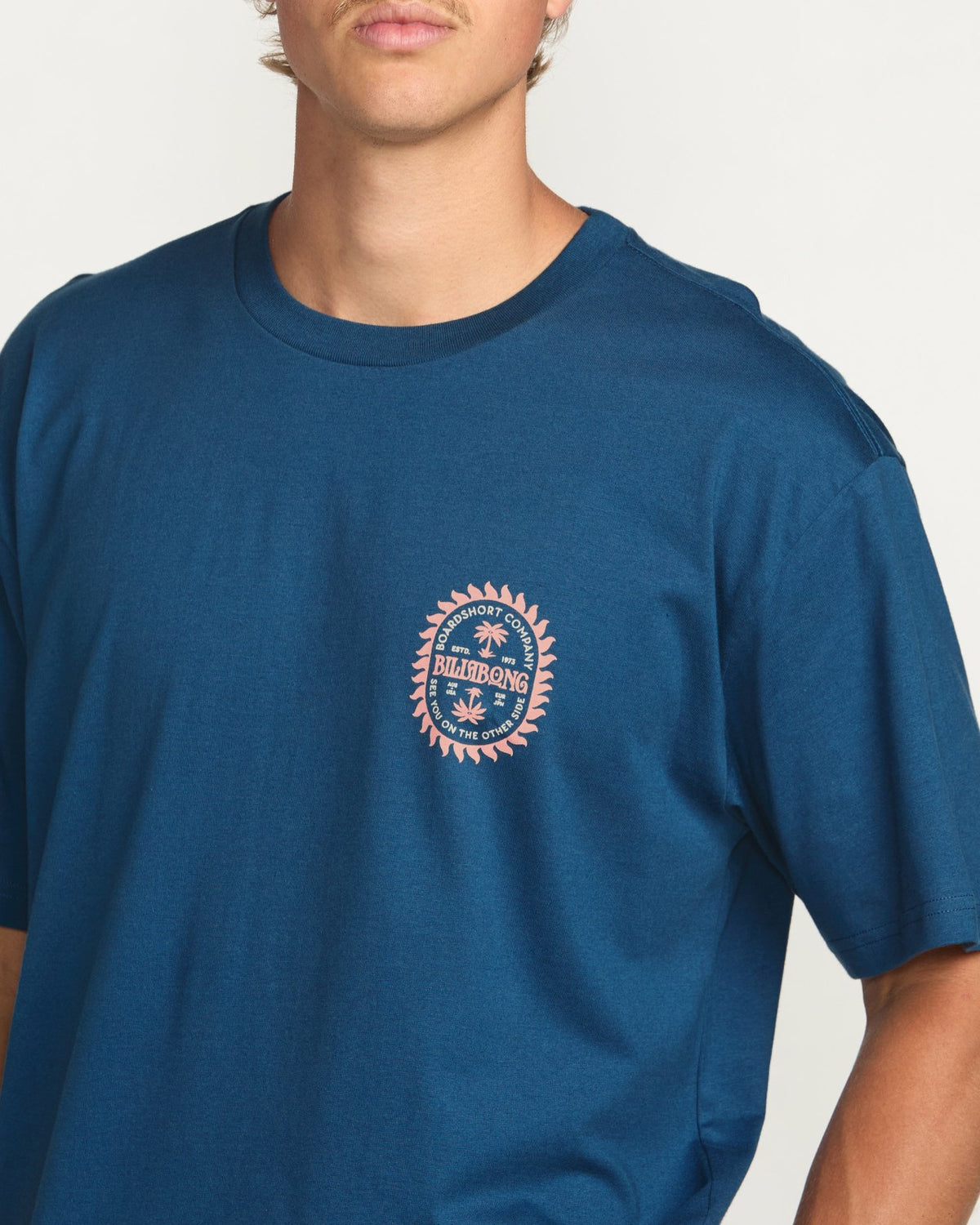 Sun Rays Regular Tee - Deep Blue | Billabong