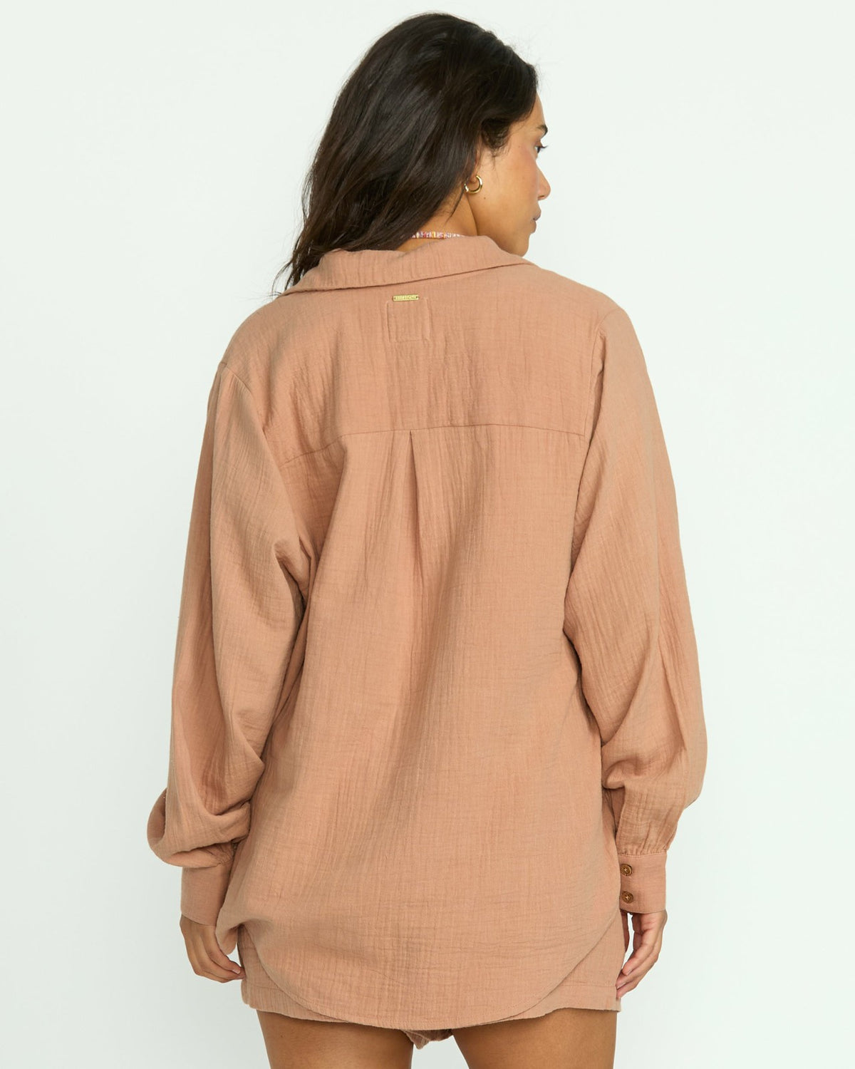 Sweet Swell Long Sleeve Shirt - Rose Brown | Billabong