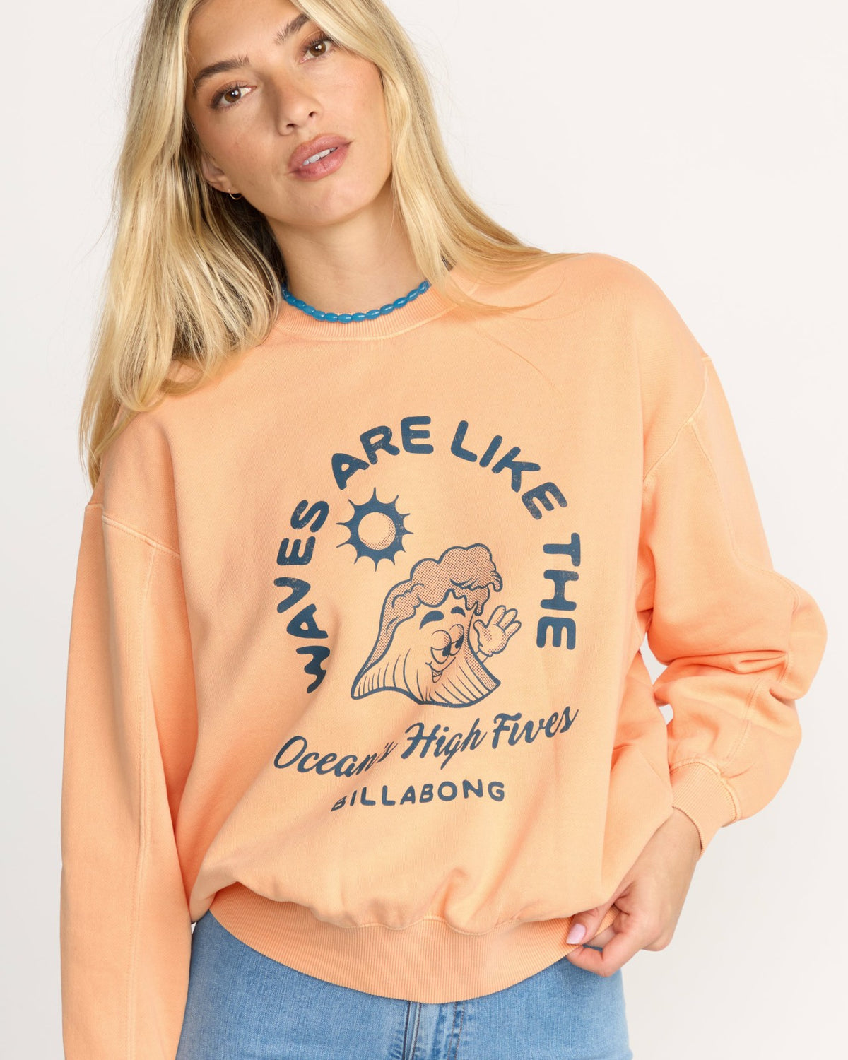 Time For Kendal Crewneck Sweatshirt - Sunstone | Billabong