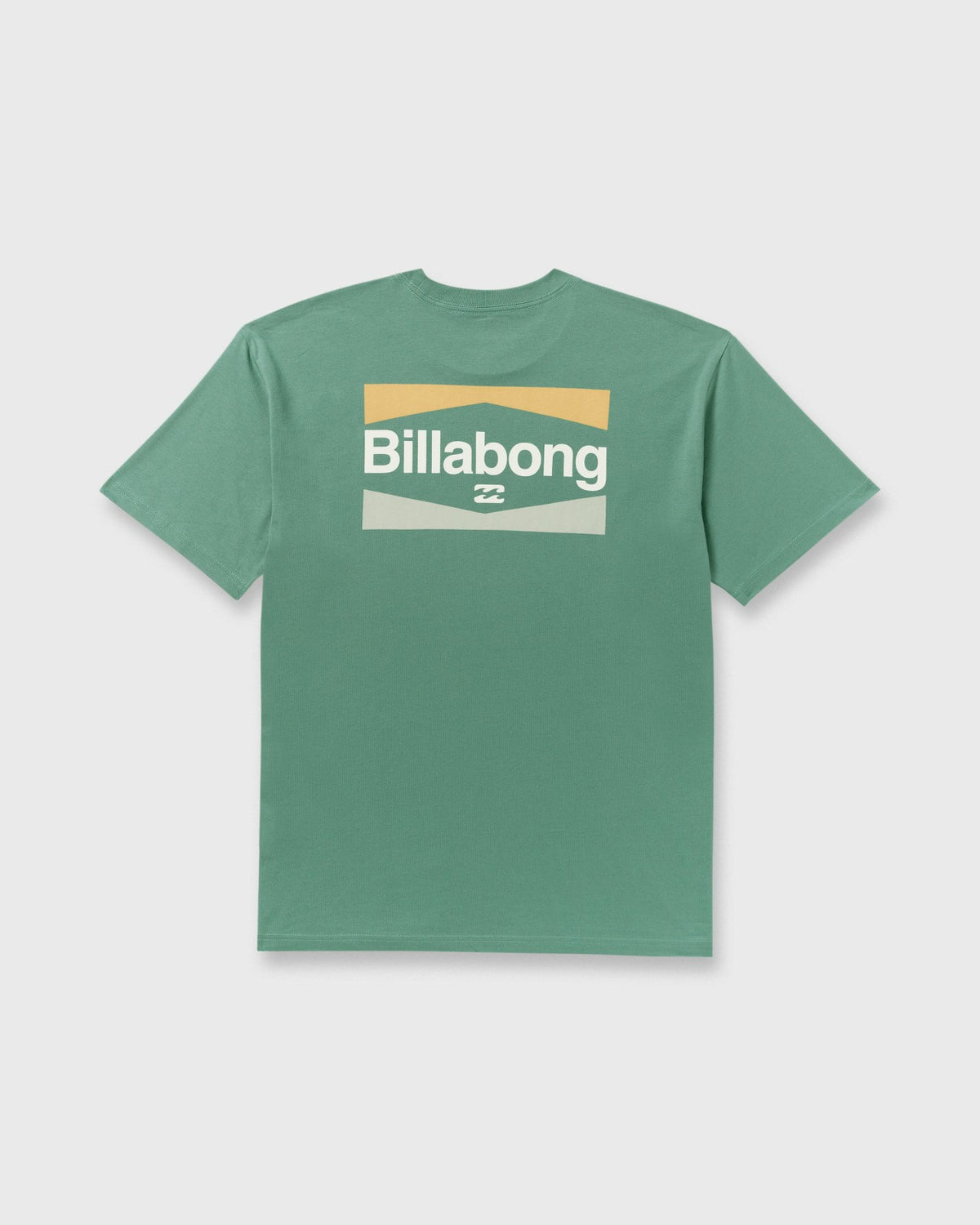 Walled Regular Short Sleeve T-Shirt - Sage Green | Billabong