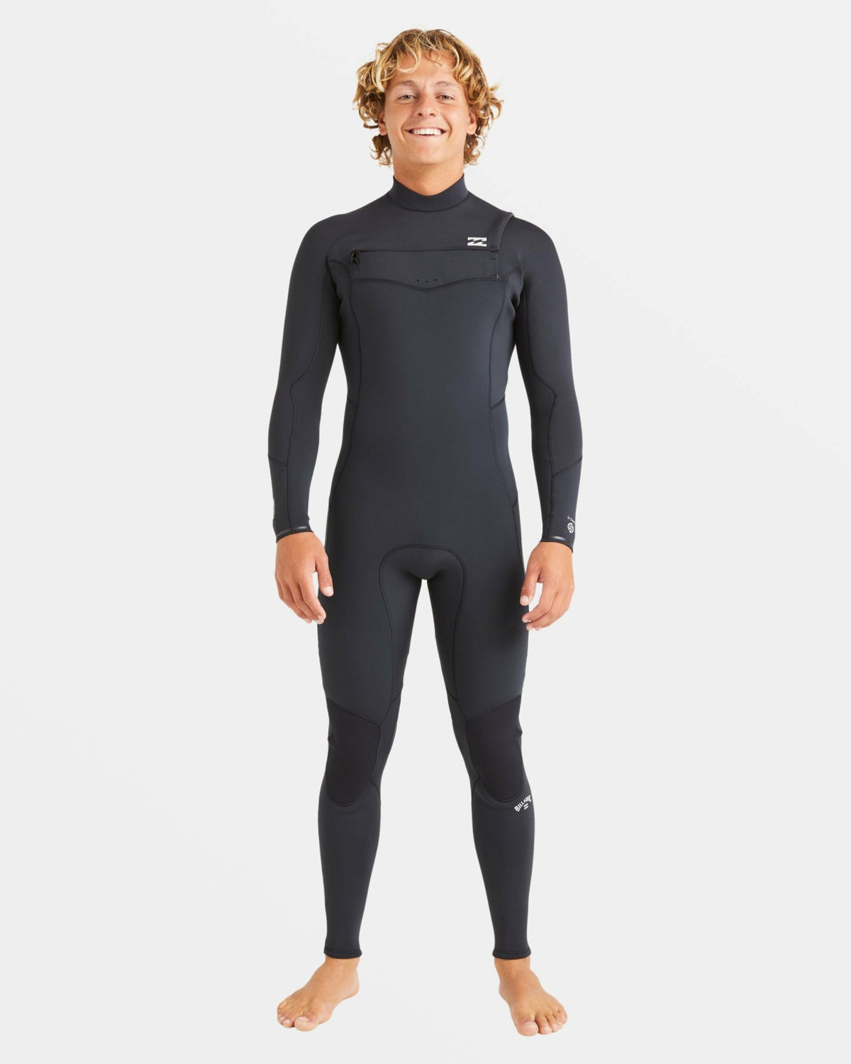 3/2mm Absolute Natural Upcycler GBS Chest Zip Wetsuit - Black | Billabong