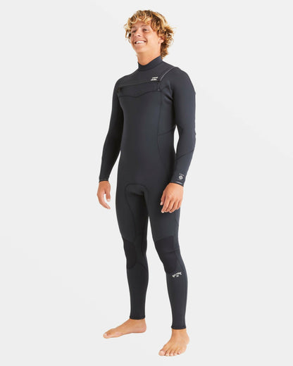 3/2mm Absolute Natural Upcycler GBS Chest Zip Wetsuit - Black | Billabong