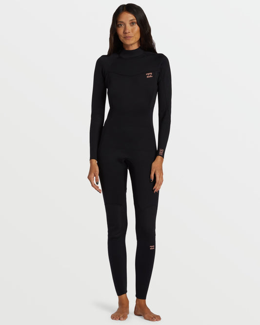 3/2mm Foil GBS Back Zip Wetsuit - Black | Billabong