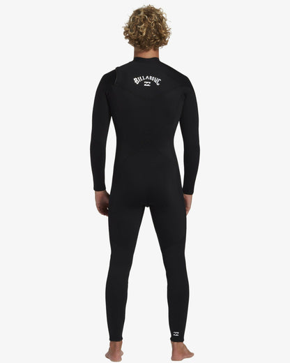 3/2mm Foil GBS Chest Zip Wetsuit - Black | Billabong