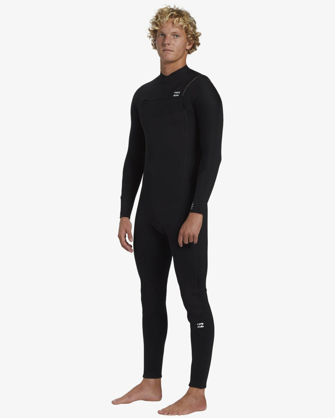3/2mm Foil GBS Chest Zip Wetsuit - Black | Billabong