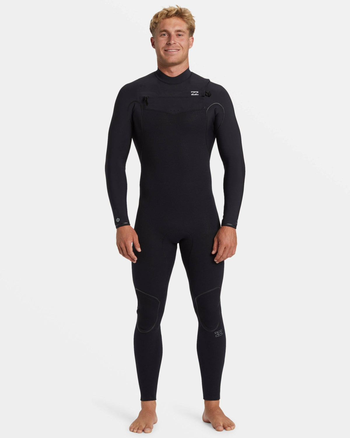 3/2mm Furnace Natural Upcycler GBS Chest Zip Wetsuit - Black | Billabong