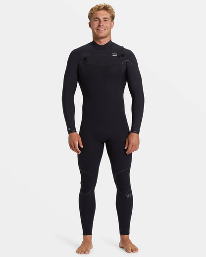 3/2mm Furnace Natural Upcycler GBS Chest Zip Wetsuit - Black | Billabong