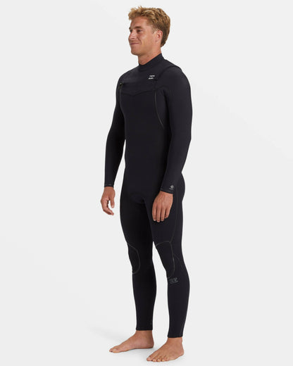 3/2mm Furnace Natural Upcycler GBS Chest Zip Wetsuit - Black | Billabong