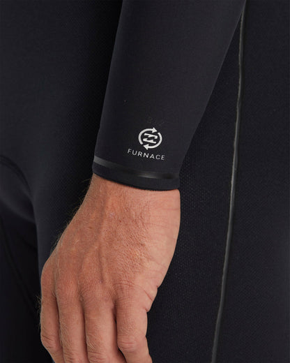 3/2mm Furnace Natural Upcycler GBS Chest Zip Wetsuit - Black | Billabong
