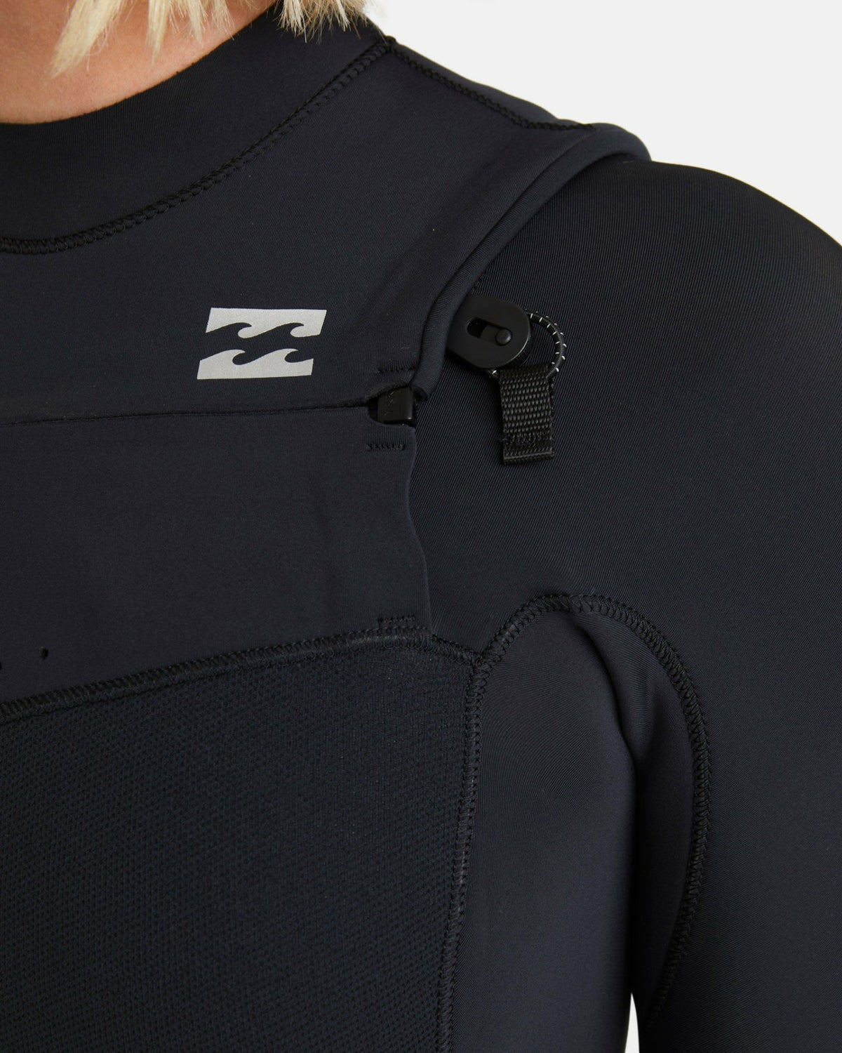 4/3mm Furnace Natural GBS Chest Zip Fullsuit - Black Tiki | Billabong