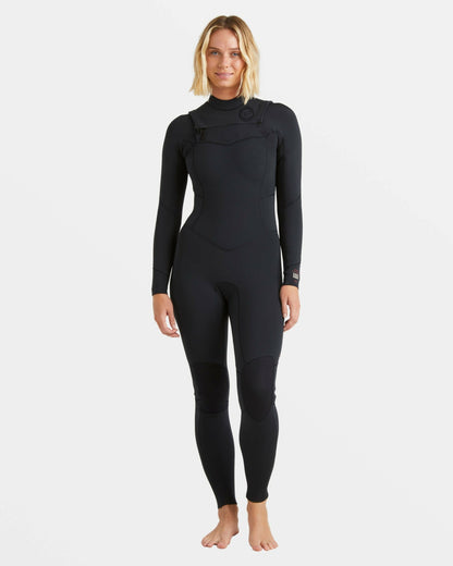 4/3mm Salty Dayz Natural Upcycler GBS Chest Zip Wetsuit - Black | Billabong