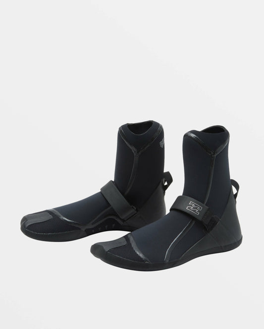 5mm Furnace Upcycler Welded Hidden Split Toe Wetsuit Boots - Black | Billabong