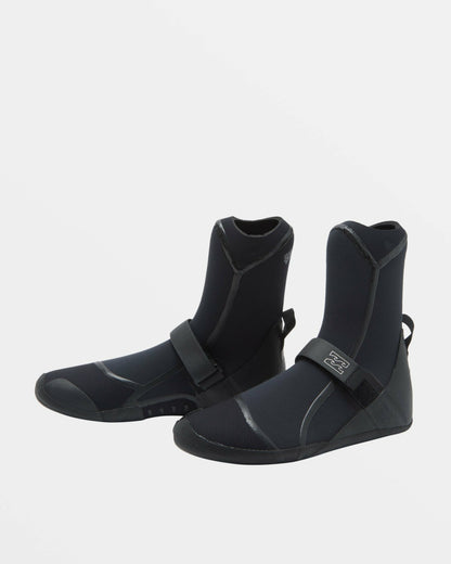 5mm Furnace Upcycler Welded Round Toe Wetsuit Boots - Black | Billabong