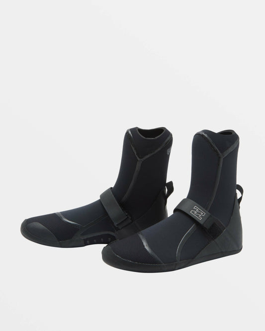 5mm Furnace Upcycler Welded Round Toe Wetsuit Boots - Black | Billabong