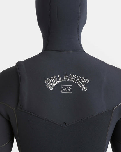 6/5mm Furnace Natural Upcycler Welded Chest Zip Wetsuit - Black | Billabong