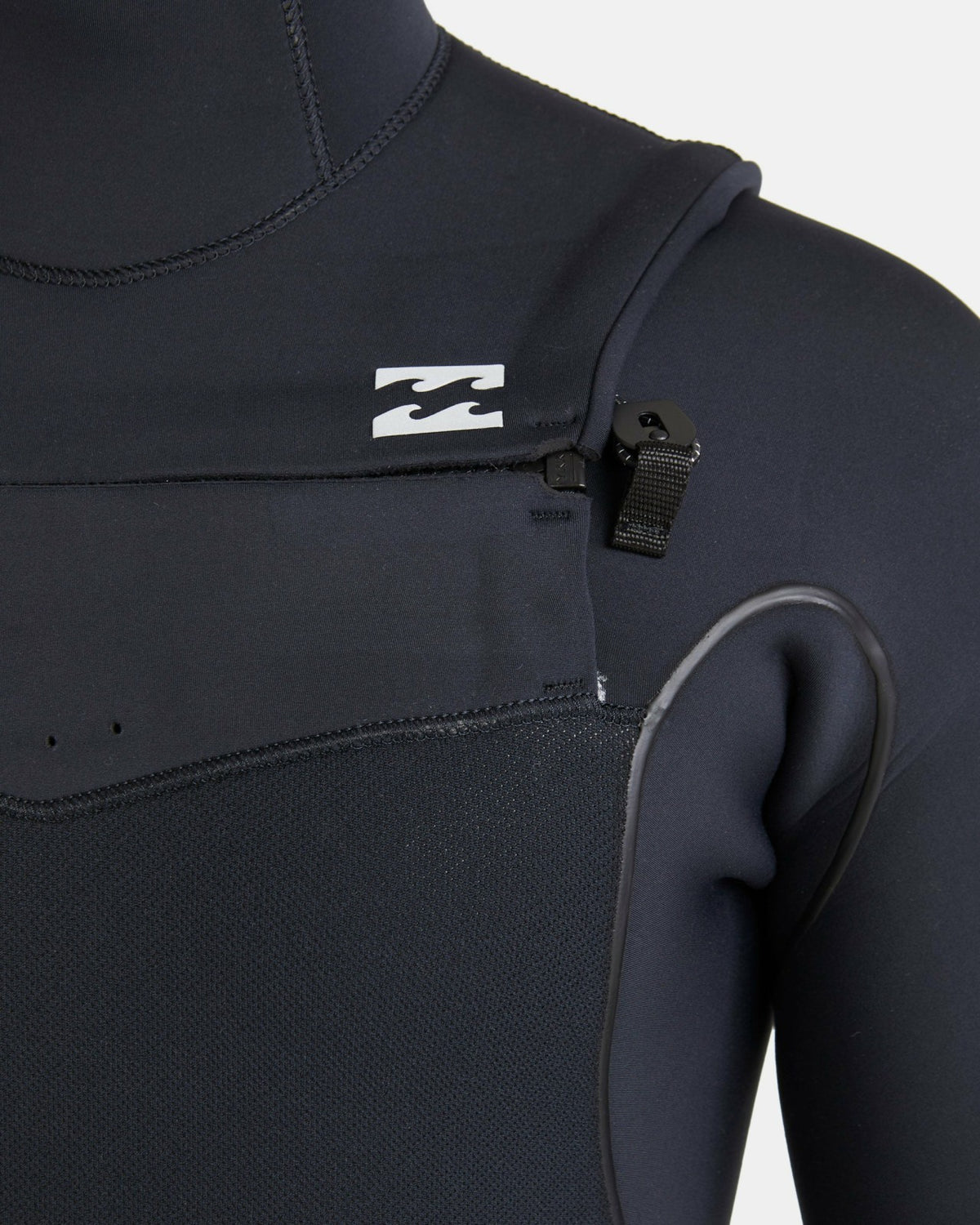 6/5mm Furnace Natural Upcycler Welded Chest Zip Wetsuit - Black | Billabong