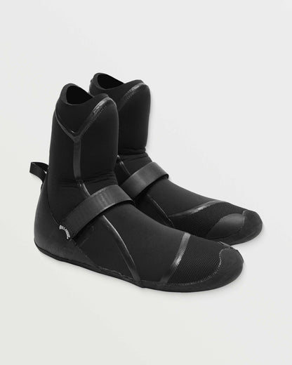 7mm Furnace Upcycler Welded Round Toe Wetsuit Boots - Black | Billabong
