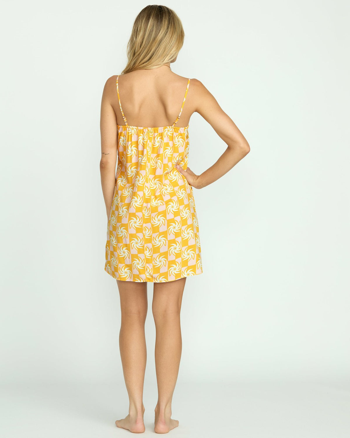 90's Babe Mini Dress - Golden Peach | Billabong