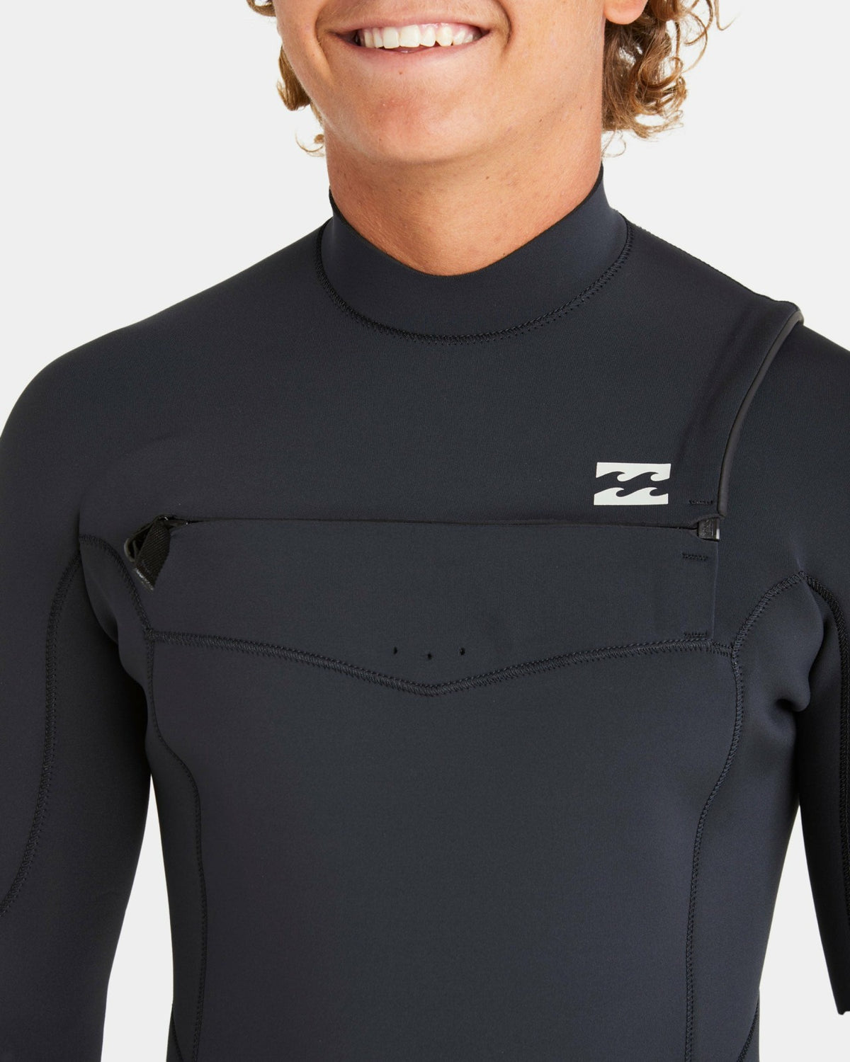 2/2mm Absolute Natural Upcycler GBS Chest Zip Long Sleeve Springsuit - | Billabong