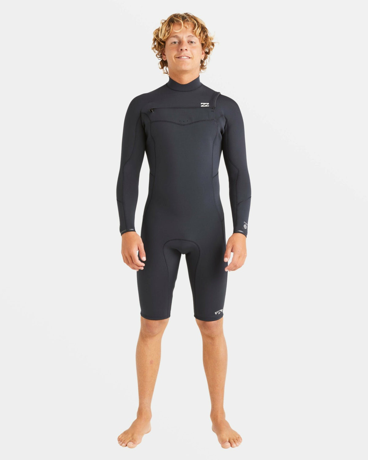 2/2mm Absolute Natural Upcycler GBS Chest Zip Long Sleeve Springsuit - | Billabong
