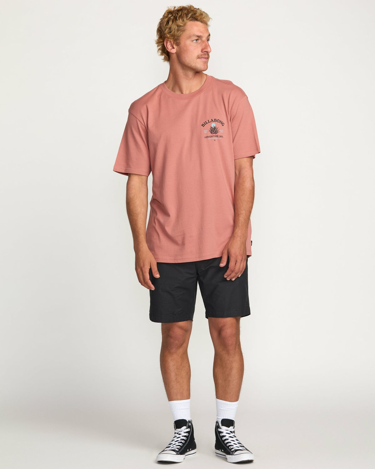 A/Div Agave Tee - Dusty Rose | Billabong