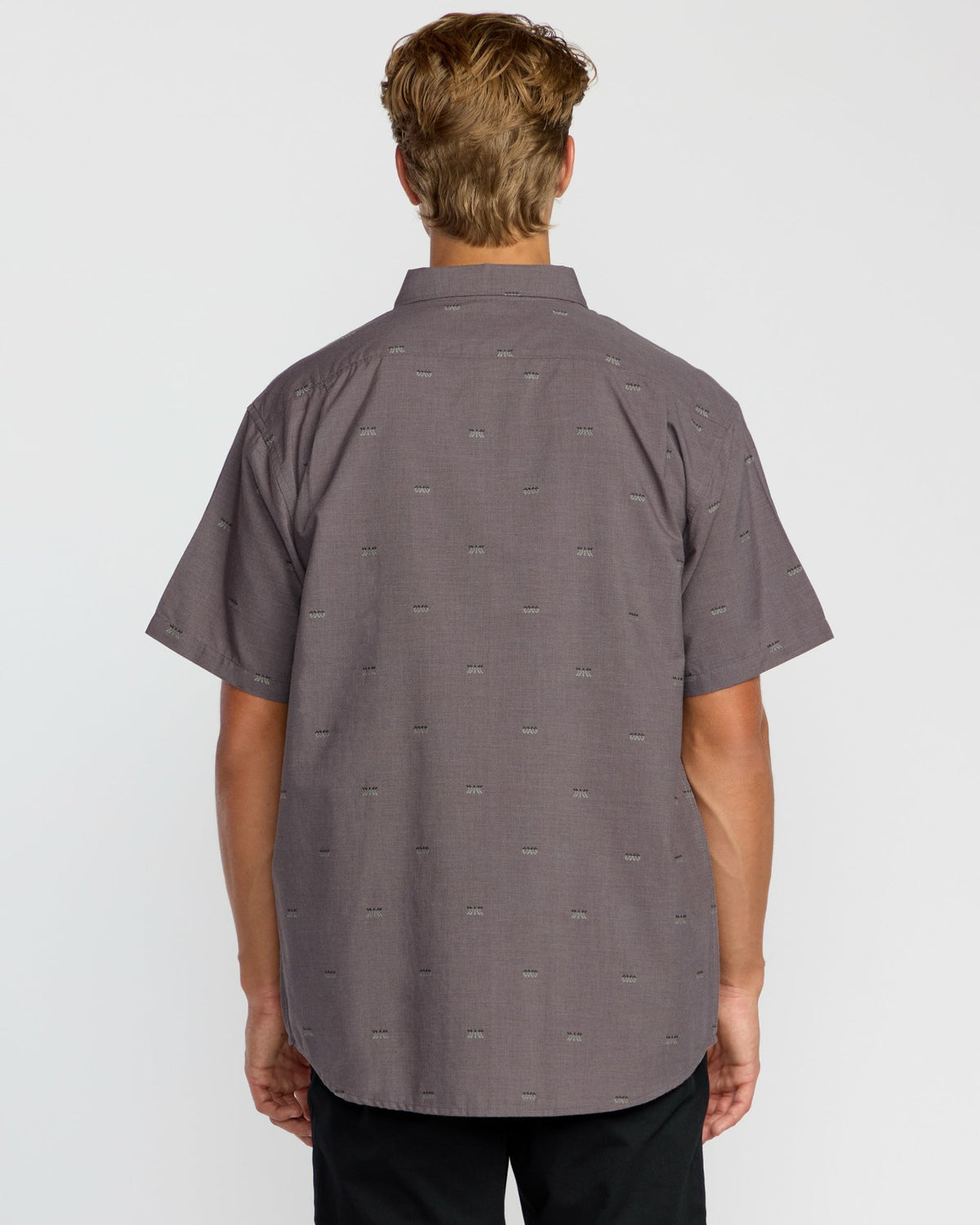 All Day Jacquard Short Sleeve Shirt - Gray Violet | Billabong