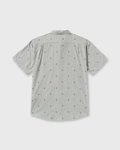 All Day Jacquard Short Sleeve Shirt - Silver | Billabong