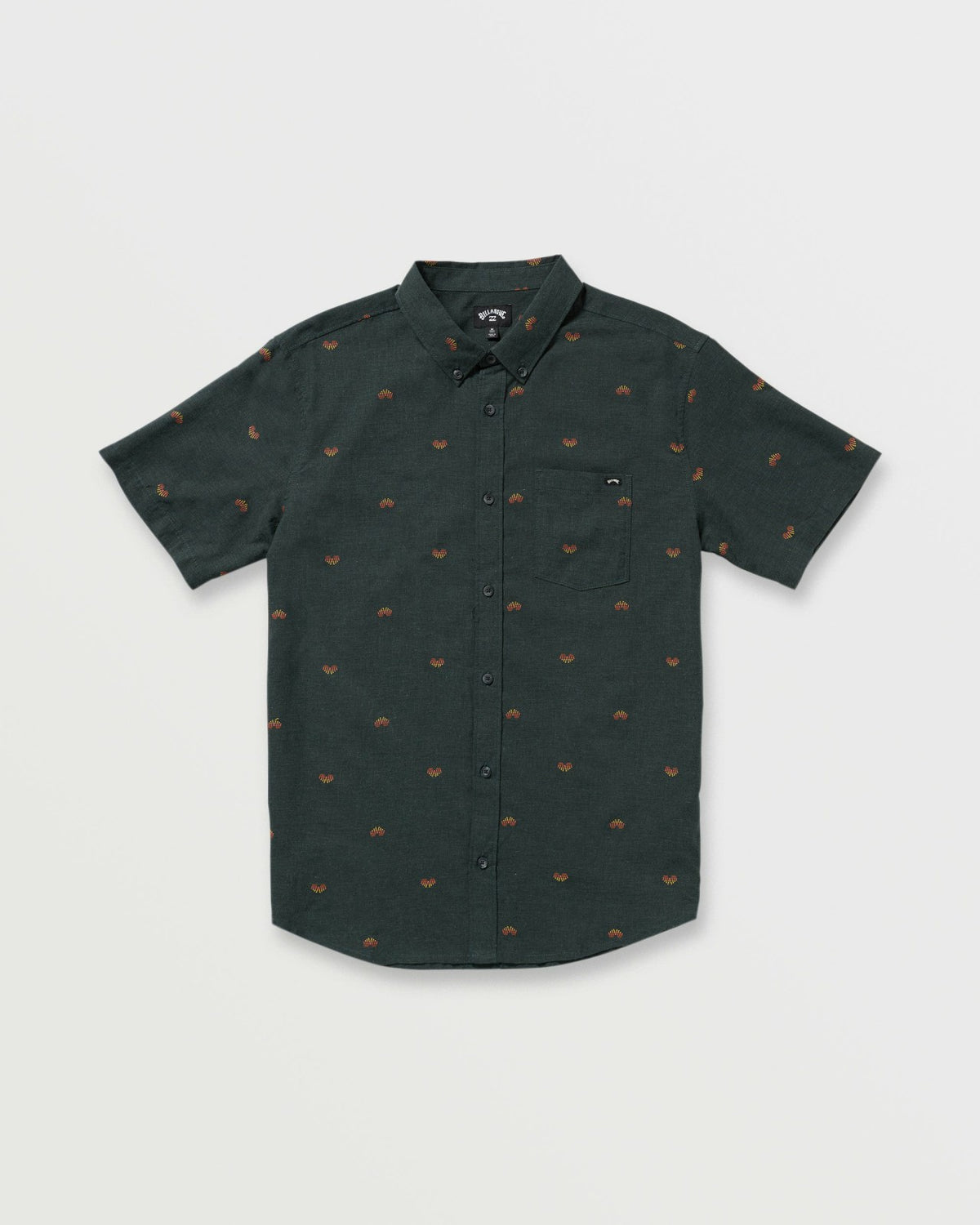 All Day Jacquard Short Sleeve Shirt - Stealth | Billabong