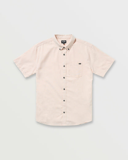 All Day Short Sleeve Shirt - Coral Haze | Billabong