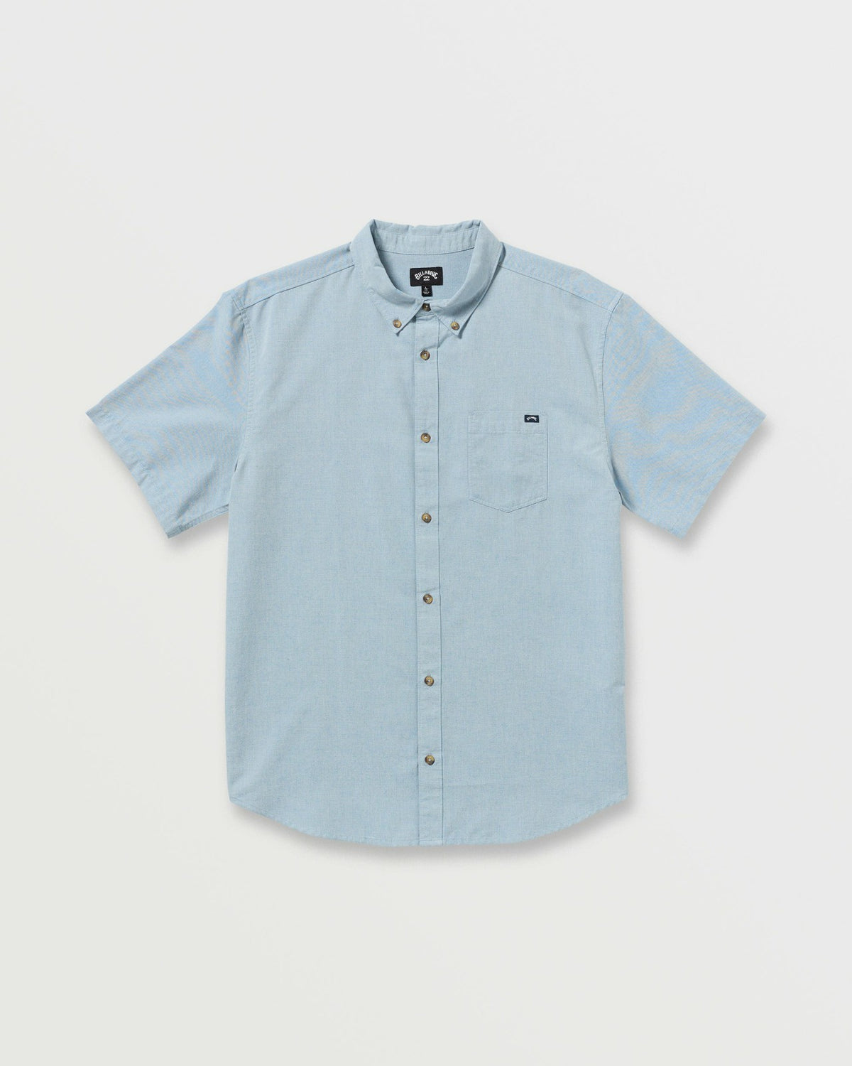 All Day Short Sleeve Shirt - Powder Blue | Billabong