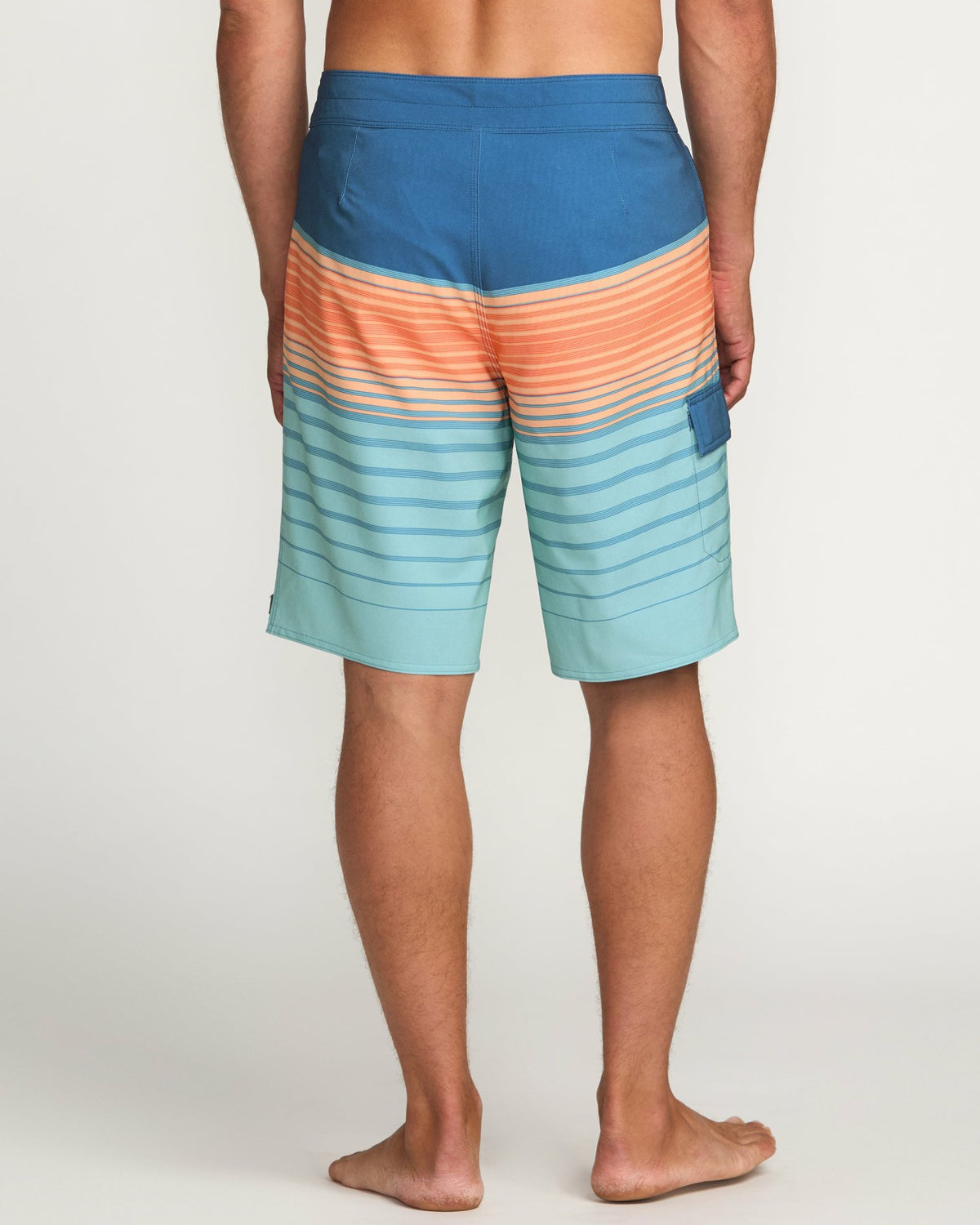 All Day Stripe Pro Performance 20" Boardshorts - Deep Blue | Billabong