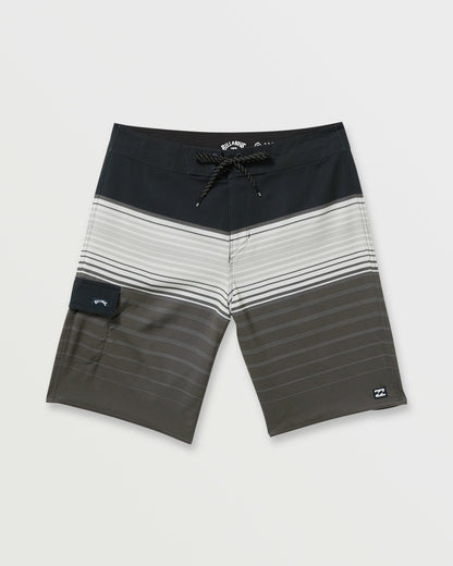 All Day Stripe Pro Performance 20" Boardshorts - Pewter | Billabong