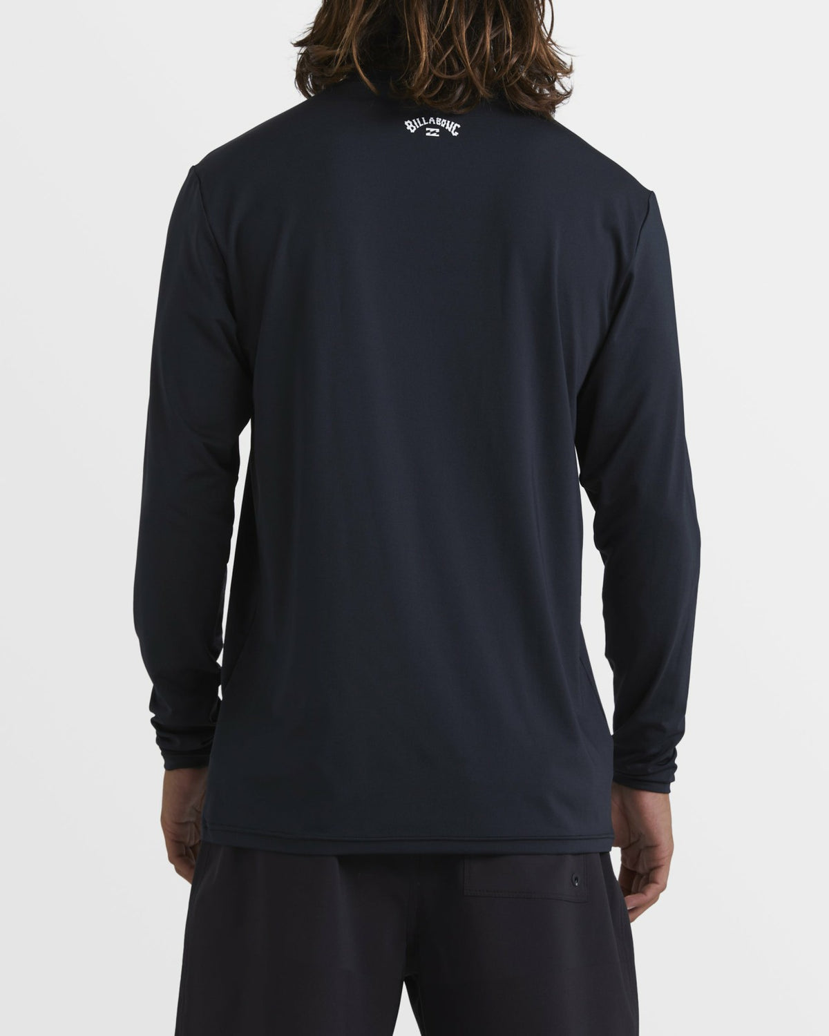 All Day Wave Loose Fit Long Sleeve Surf Tee - Black | Billabong
