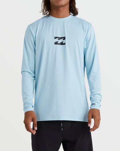All Day Wave Loose Fit Long Sleeve Surf Tee - Coastal Blue | Billabong