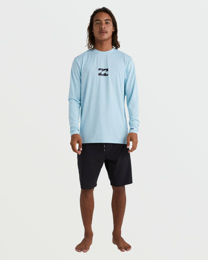 All Day Wave Loose Fit Long Sleeve Surf Tee - Coastal Blue | Billabong