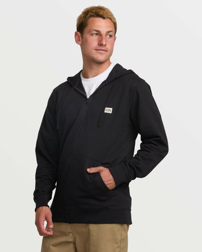 All Day Zip Sweatshirt - Black | Billabong