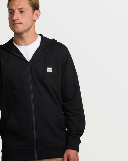 All Day Zip Sweatshirt - Black | Billabong