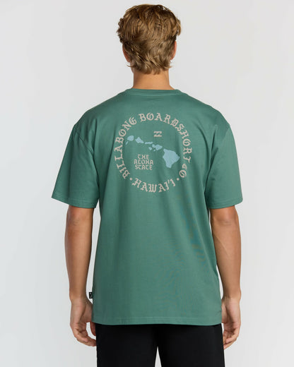 Aloha Island Hi Regular Short Sleeve T-Shirt - Sage Green | Billabong