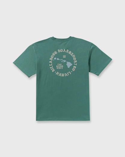 Aloha Island Hi Regular Short Sleeve T-Shirt - Sage Green | Billabong