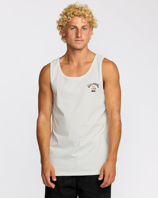 Arch Fade Tank - Off White | Billabong