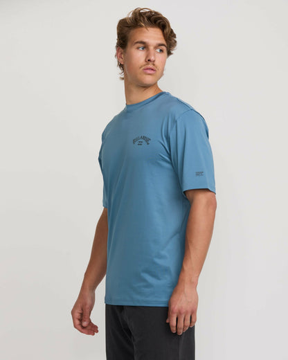 Arch Loose Fit Short Sleeve Surf Tee - Bay Blue | Billabong
