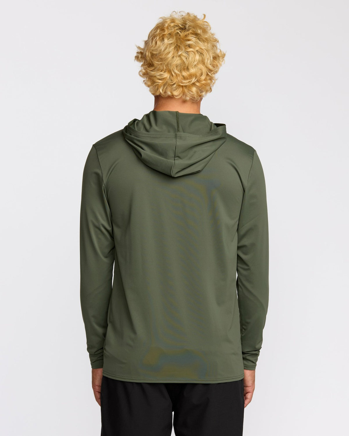 Arch Mesh Long Sleeve Hooded Surf Tee - Dark Military | Billabong